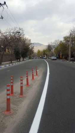 خط کشی معابر دماوند