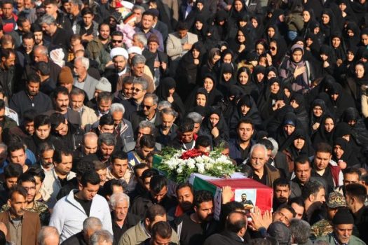 مراسم تشییع و خاکسپاری پیکر شهید «ابراهیم ابراهیمی» در شهرستان دماوند برگزار شد