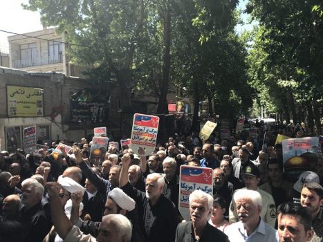 راهپیمایی روز قدس در دماوند برگزار شد