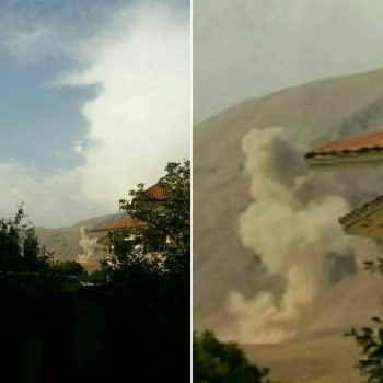 معدومسازی مواد منفجره در پادگان حیدر کرار عامل انفجار در حوالی شهر آبسرد معدومسازی مواد منفجره در پادگان حیدر کرار عامل انفجار در حوالی شهر آبسرد