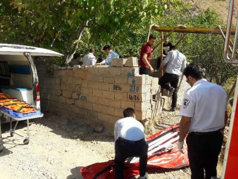 سقوط کارگر تبعه افغانستانی به چاه 12 متری در روستای مغانک دماوند سقوط کارگر تبعه افغانستانی به چاه ۱۲ متری در روستای مغانک دماوند