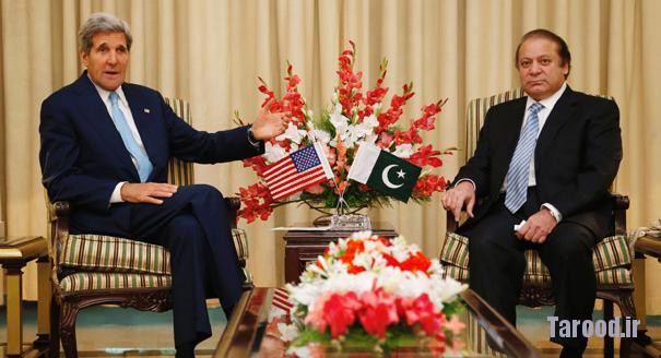 Kerry (left) meets with Pakistan's Prime Minister Nawaz Sharif in Islamabad on Aug. 1. | Reuters
