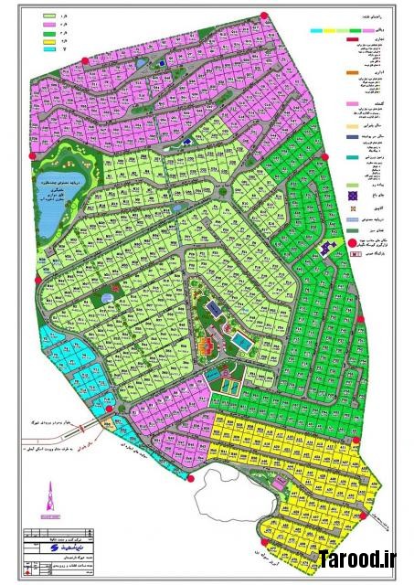 (نقشه جدید شهرك نارنجستان)