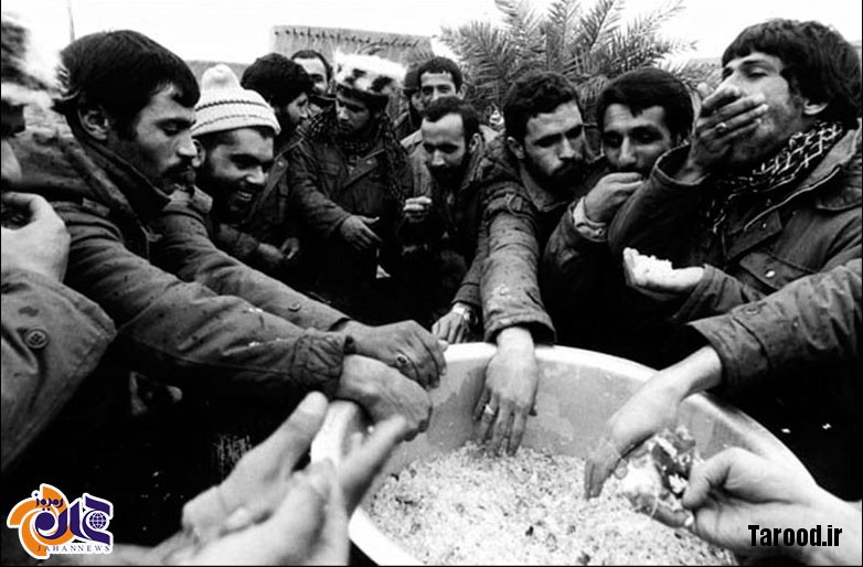 عکس/ ته دیگ خوری جنگی