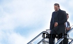 رئیس مجلس وارد طبس شد رئیس مجلس وارد طبس شد