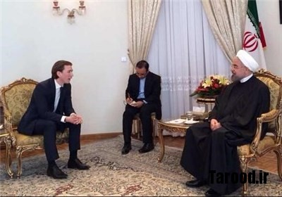 دیدار وزیرخارجه اتریش با روحانی دیدار وزیرخارجه اتریش با روحانی