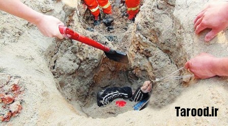 A woman buried by tons of sand on a construction site in China was saved because her hard hat created an air pocket that allowed her to breathe.The accident happened in the county of Jinjiang in southeast China?s Fujian province when Mingmei Xiong, 34, fell into the sandpit nearly 80 feet deep on the construction site, and had a wall of sand fall on top of her.But thanks to the fact that she had a hard hat on, she was able to survive as it created a pocket of air that allowed her to breathe in the crucial 30 minutes it took for colleagues and firemen to reach her.Rescuer Shaiming Liang, 43, said: "We reached her head but the big problem was that the soft, shifting sand would cover her as fast as we could dig it out."It was like the sand did not want to let her go."When the firemen turned up Xiong had already been trapped in the pit for 30 minutes.One fireman was fastened by a rope to go into the pit upside down to remove the sand around Xiong?s head while others with shovels kept moving away the sand around the pit.Fire brigade spokesman Chung Pan, 45, said: "It had to be done with extreme care. The sand was fine and wanted to move in one direction only - down on to the head of the trapped victim. It was very tense, a real race against time before there was another major collapse."While the digger and the fireman on the rope kept her nose and mouth free, other firemen dug a rescue tunnel ten feet long beside the woman to allow her to be pulled free."She popped out like a cork from a bottle," said Meng Huang, 31, a co-worker. "We were so happy. We thought she was a goner."Xiong was conscious if somewhat shell-shocked after her release, and was taken to hospital where she spent a night under observation before being allowed to go home.