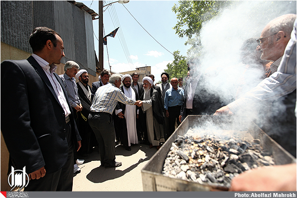 حضور جوادی آملی در دماوند