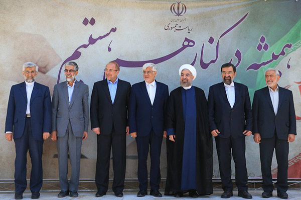 رقبای انتخاباتی روحانی