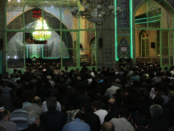 مراسم شب قدر مسجد جامع دماوند