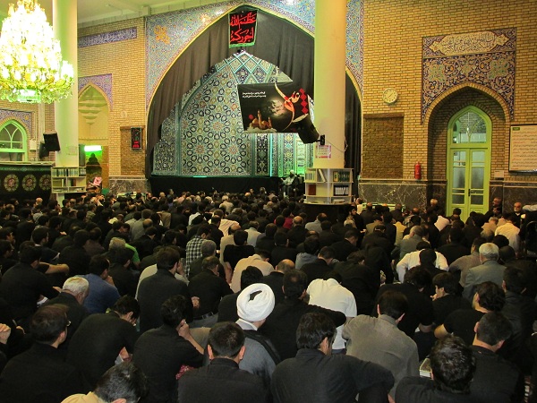 مراسم شب قدر مسجد جامع دماوند