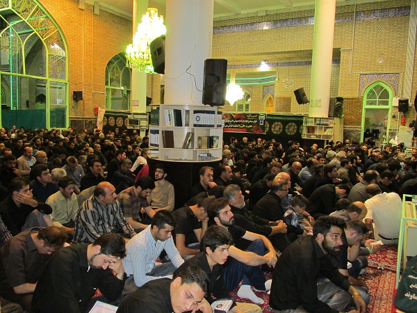 مراسم شب قدر مسجد جامع دماوند
