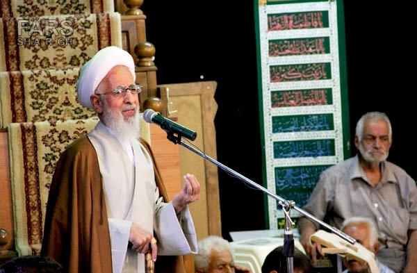 نماز عید فطر دماوند آیت الله جوادی آملی