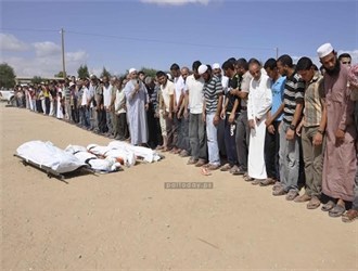 نماز عید با نماز میت شهدا