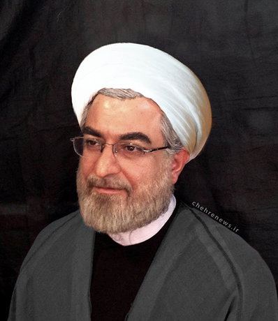 پاکدل با گریم رییس جمهور