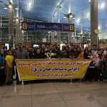 تیم رباتیک دانشگاه ازاد دماوند در بازگشت از برزیل