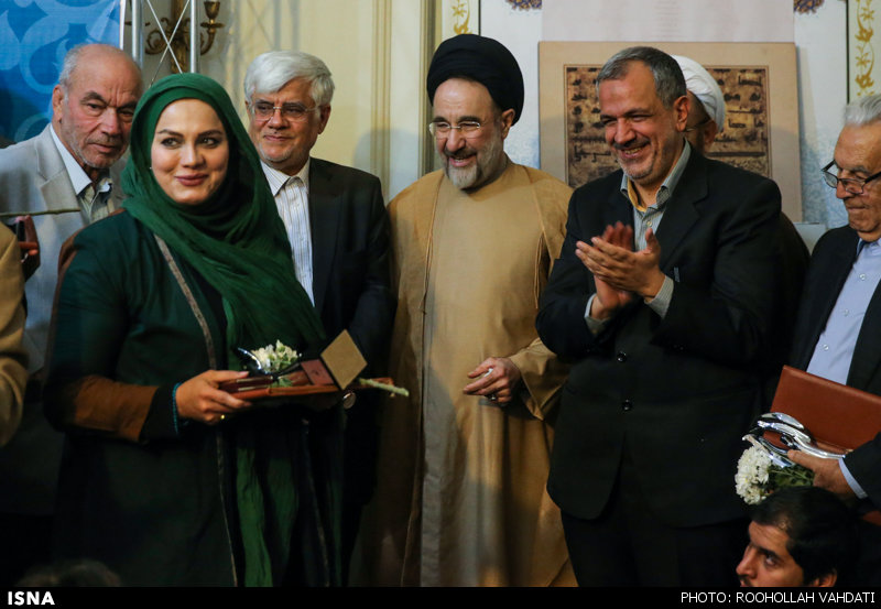 نرگس ابیار دیدار با خاتمی