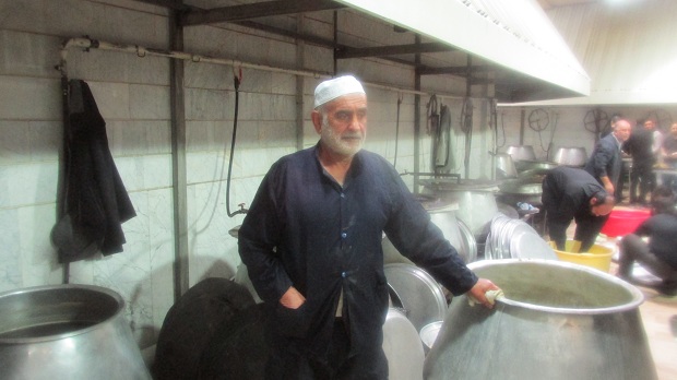 آشپزخانه حسینیه محله درویش
