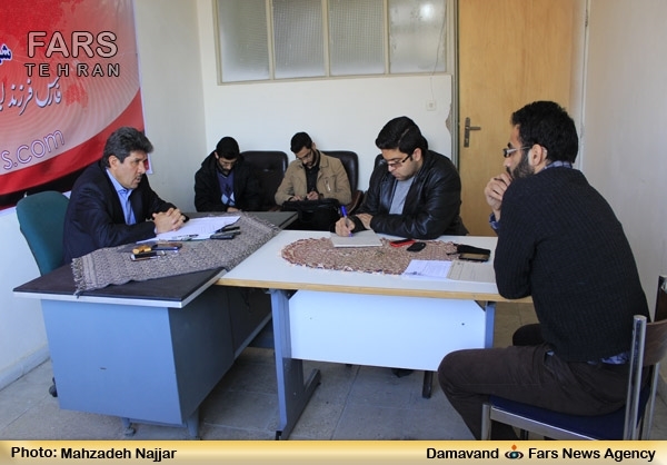 نشست خبری فرماندار در دماوند