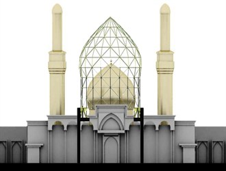 ترفیع حرم حضرت امام حسین توسط کرمانی های ایران