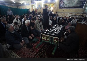 تشییع پیکر علی آهی