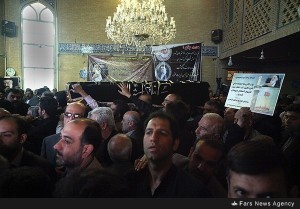 تشییع پیکر علی آهی