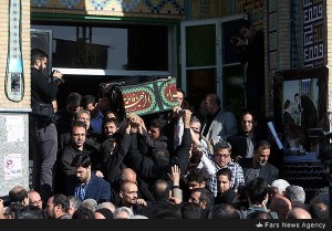 تشییع پیکر علی آهی