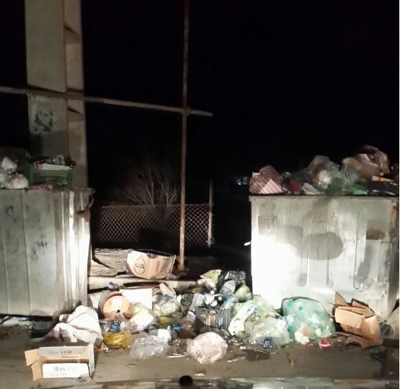 وضعیت نابسامان جمع آوری زباله در روستای اسلام آباد دماوند