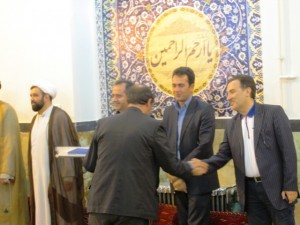 تجلیل از پیرغلامان اهل بیت مسجدالزضا