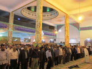 تجلیل از پیرغلامان اهل بیت مسجدالزضا