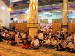 تجلیل از پیرغلامان اهل بیت مسجدالزضا