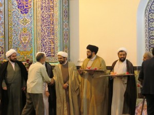 تجلیل از پیرغلامان اهل بیت مسجدالزضا