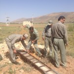 گزار در استخر دماوند
