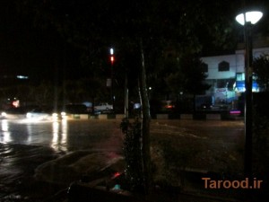 آبگرفتگی خیابان گیلاوند