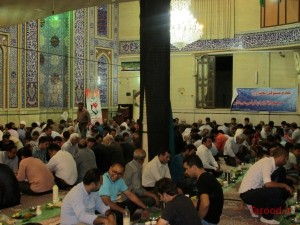 افطاری بنیاد شهید