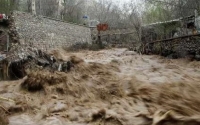 سیل در فیروزکوه