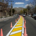 خط کشی معابر دماوند