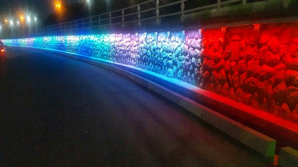 طرح نورپردازی در دماوند