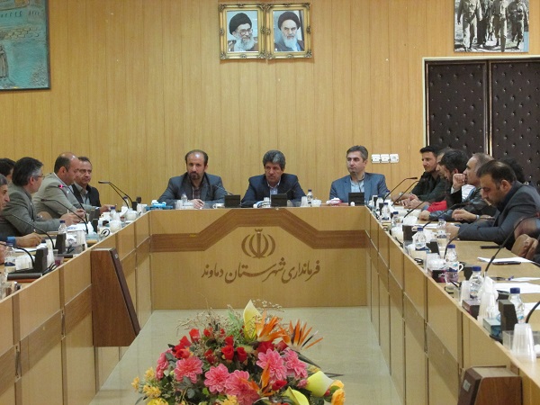 جلسه فرمانداری در رابطه با پدافند غیر عامل