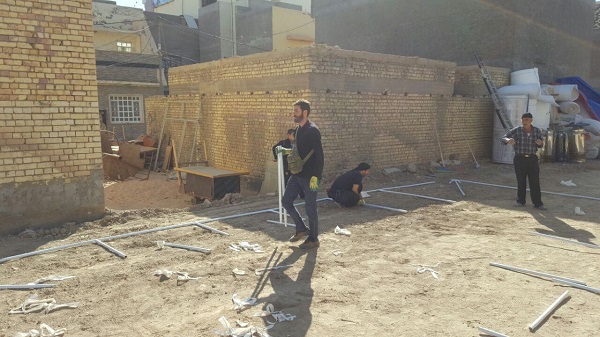 موکب امام حسن مجتبی (ع) شهرستان دماوند در کربلای معلی