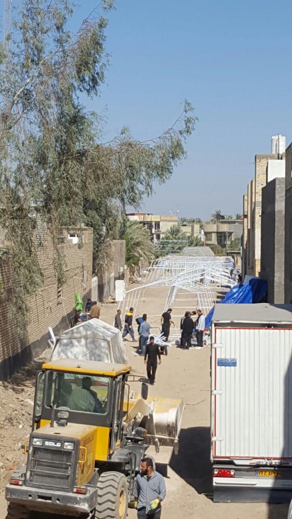 موکب امام حسن مجتبی (ع) شهرستان دماوند در کربلای معلی