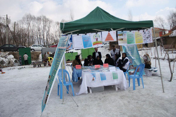 غرفه خدمات بهزیستی در ابعلی