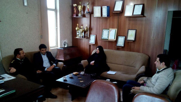نشست رئیس بهزیستی با فرمانده نیروی انتظامی