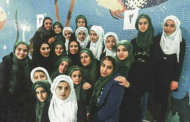 درخشش بانوان نوجوان شناگر شهرستان دماوند