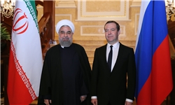دیدار رئیس جمهور ایران با نخست وزیر روسیه