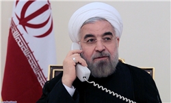 تماس تلفنی روحانی با رییس جمهور فرانسه