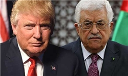 فریاد ترامپ بر سر محمود عباس