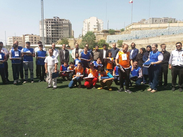 مسابقه دو ومیدانی معلولان