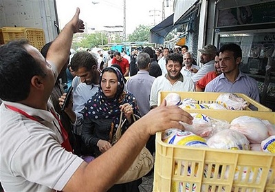 گرانی پیاز و مرغ