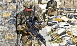 ورود خودروهای نظامی آمریکایی به خاک سوریه